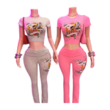 Y2K Crop Valiant Souls Set