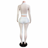 All White Affair Set
