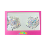 Birthday Glow Rainbow LED Light Up Rhinestone Pasties