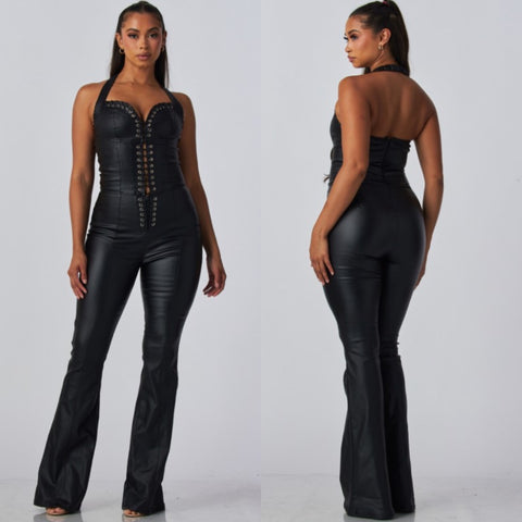 Lace corset jumper
