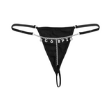 Zodiac thong chain panties