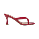 Red Kitten Heels