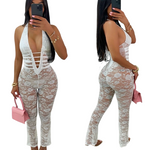 Like a Star lace jumper