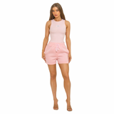 Cutie patootie shorts set