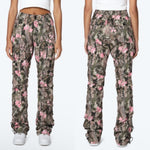 Blossom stacked pants