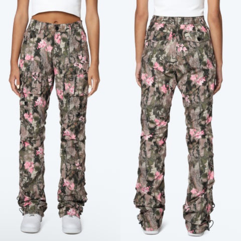 Blossom stacked pants