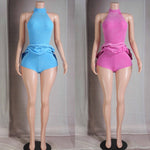 Ring skort romper