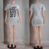 Match Energy T shirt dress