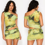 Flirty mesh dress