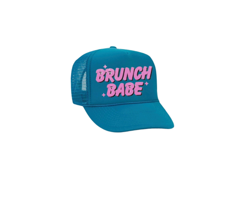 Brunch babe bff trucker hat