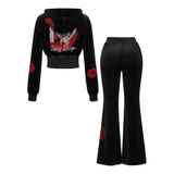 Betty Boop Diamond Velour Set