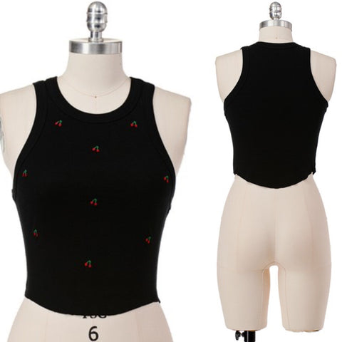 Cherries tank top