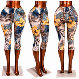 Tropical Escape Capri pants