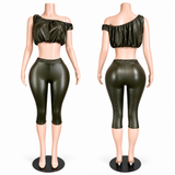 Classy Girl Capri Set