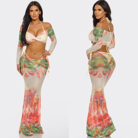 Fun plans skirt set