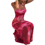 Tropical Sunset Maxi Dress