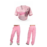 Los Angeles girly lace jersey