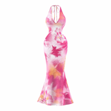 Miya Bloom Mermaid Maxi Dress