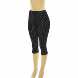 Polka Doll Capri Pants