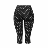 Polka Doll Capri Pants