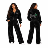 Lucky Girl Luxe Velour Set