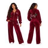 Lucky Girl Luxe Velour Set