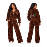 Lucky Girl Luxe Velour Set