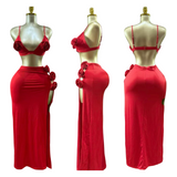 Ocean Petal skirt set