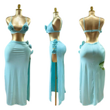 Ocean Petal skirt set