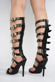 Preety buckle heels