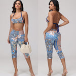 Floral capri set