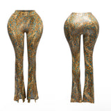 Animal print pants