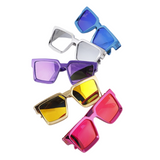 Pulling up sunglasses