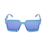 Pulling up sunglasses