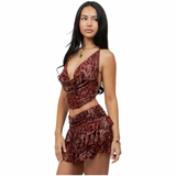 Untamed Nights Ruffle Set