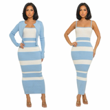 Soft life stripe set