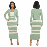 Soft life stripe set