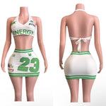 Energy sports skirt set