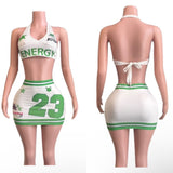 Energy sports skirt set