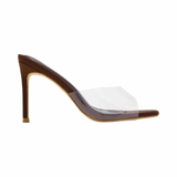 Mocha Muse Clear Mules