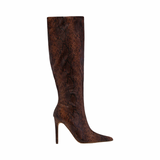 Chocolate Venom Knee High Boots
