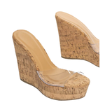 Elevated Escape Cork Wedges Heels