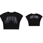 Y2K tribal bling tee