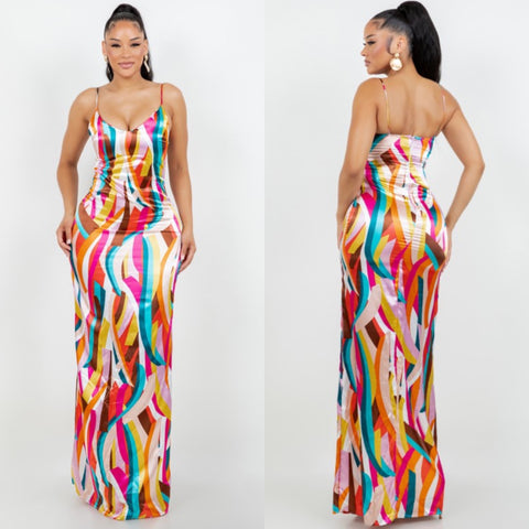 Fun experience maxi dress