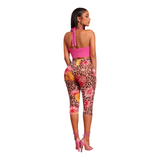 Bloom Mesh Capri Pants