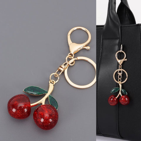 Red Cherries keychain