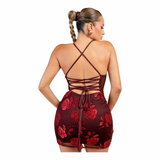 Roses After Dark Mini Dress