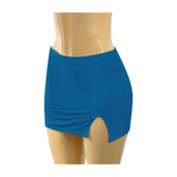 Mini w/slit skirt