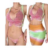 Luxe hits different swim set