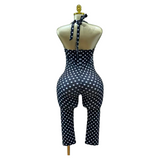 Polka Doll Luxe Jumpsuit